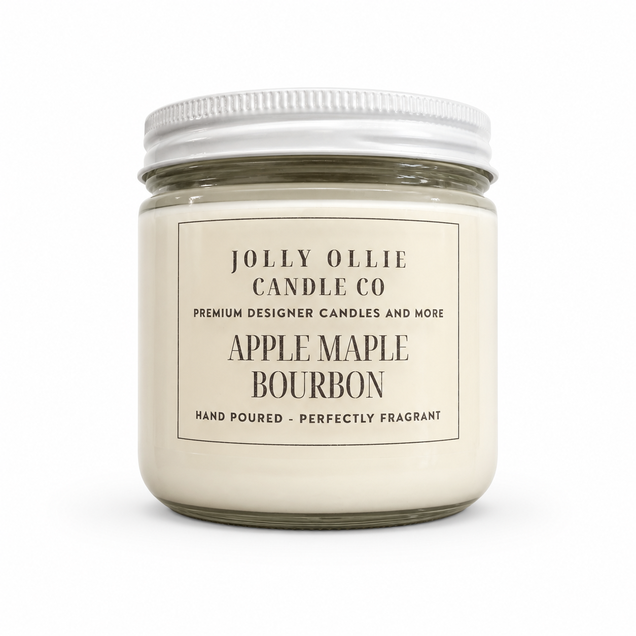 Apple Maple Bourbon 8 oz Soy Candle