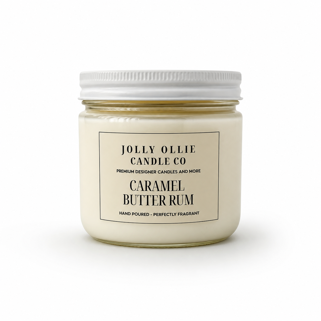 Caramel Butter Rum 8 oz Soy Candle