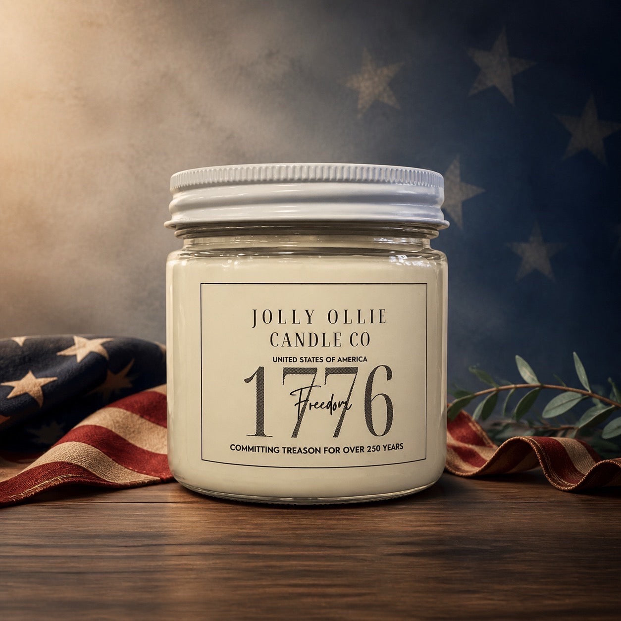 250th Anniversary Candle