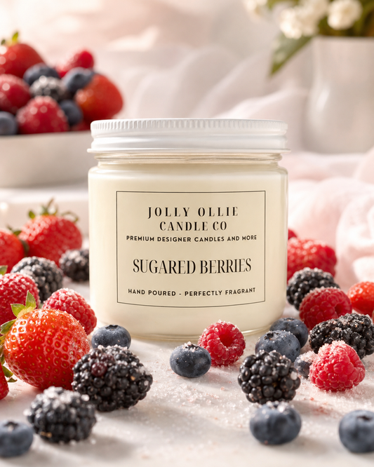 Sugared Berries 8 oz Soy Candle