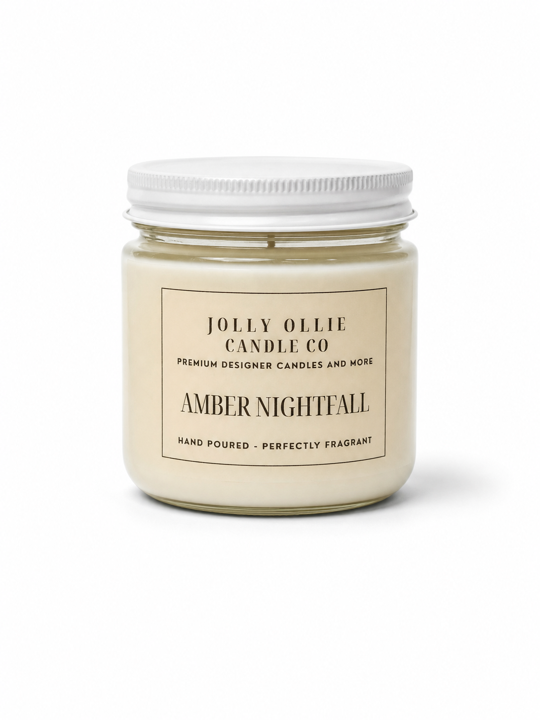 Amber Nightfall 8 oz Soy Candle