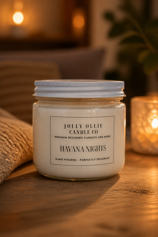 Havana Nights 8 oz Soy Candle