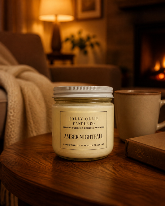 Amber Nightfall 8 oz Soy Candle