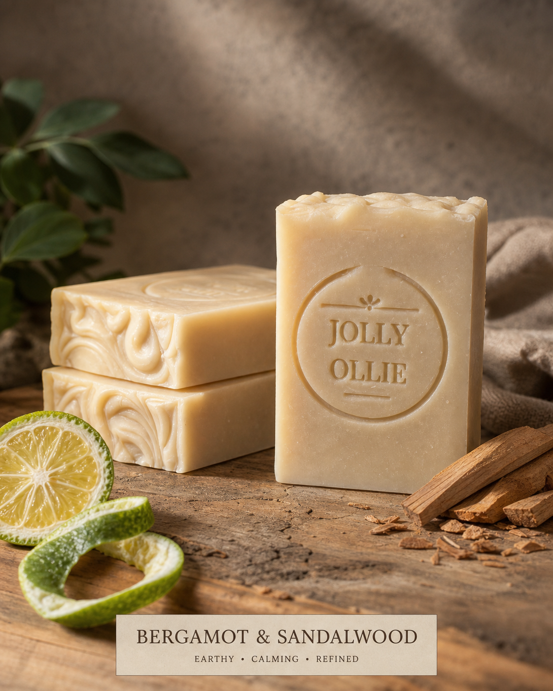 Bergamot + Sandalwood Soap
