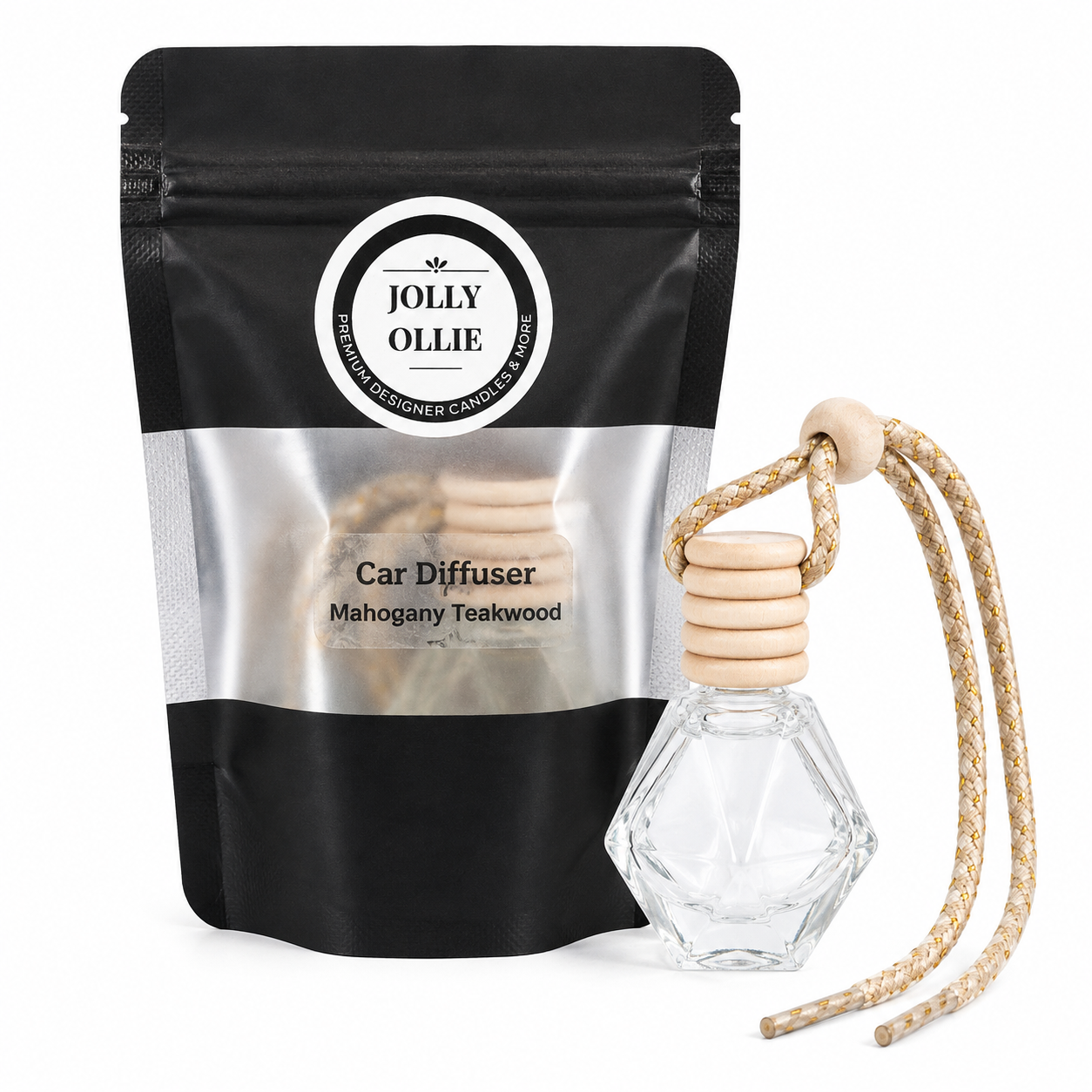 Mahogany Teakwood Car Diffuser