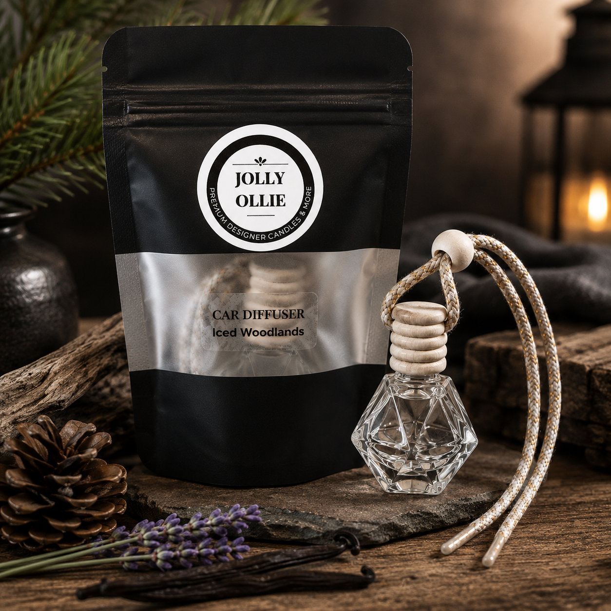 Iced Woodlands Car Diffuser