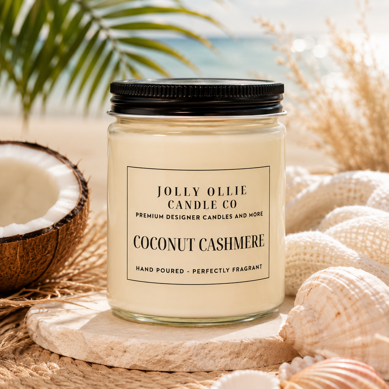 Coconut Cashmere 7 oz Soy Candle