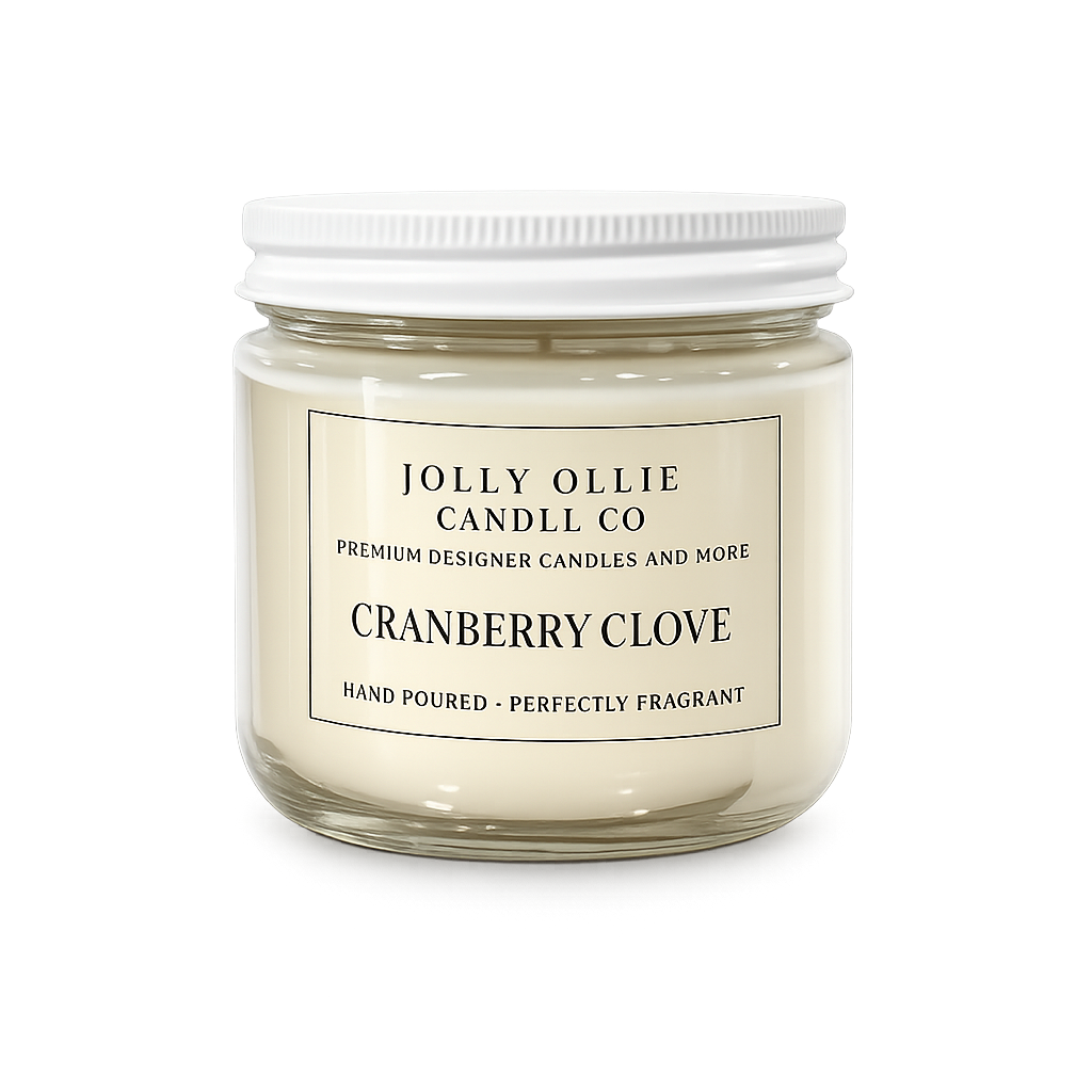 Cranberry Clove 8 oz Soy Candle