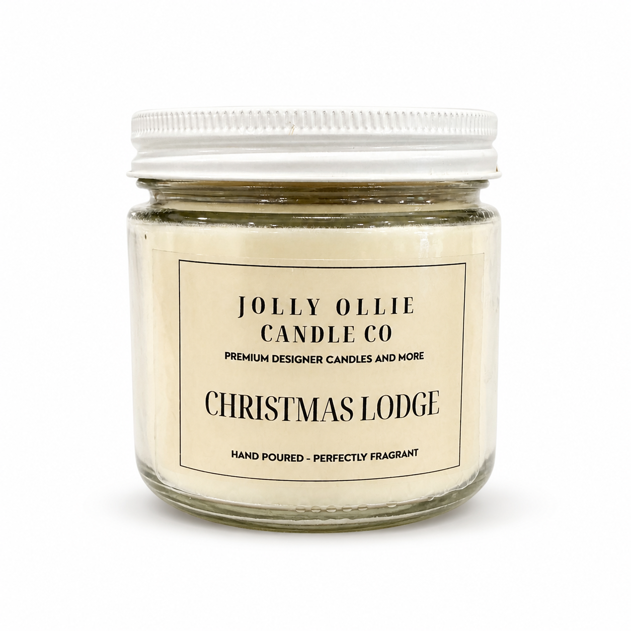 Christmas Lodge 8 oz Soy Candle