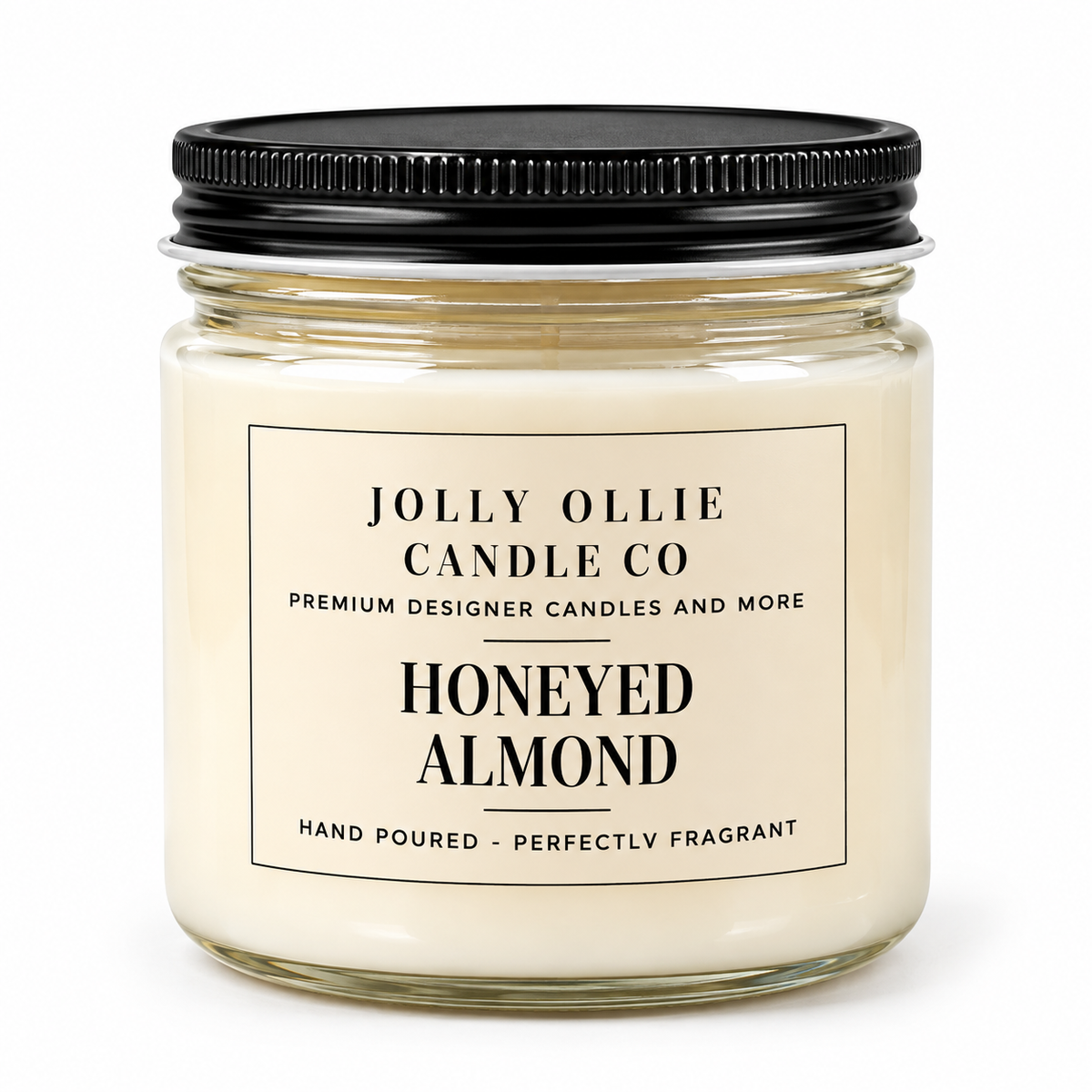 Honeyed Almond 7 oz Soy Candle