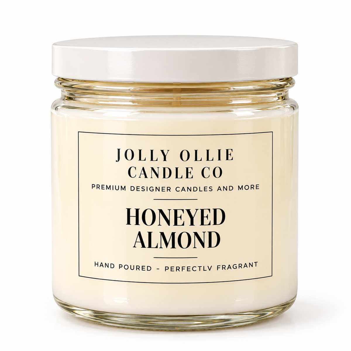 Honeyed Almond 8 oz Soy Candle