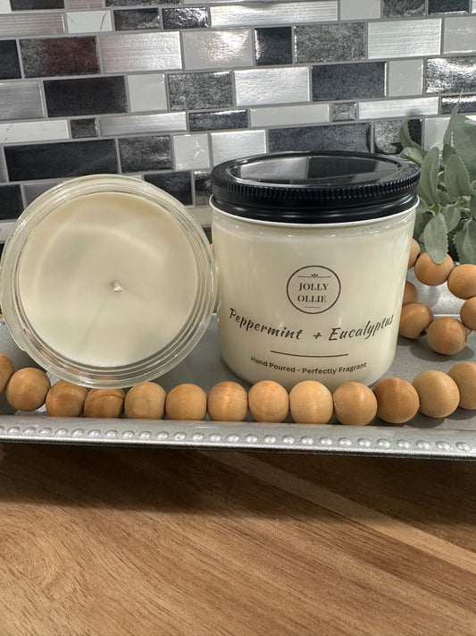 Peppermint + Eucalyptus 13 oz Candle