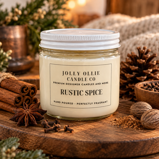 Rustic Spice 8 oz Soy Candle
